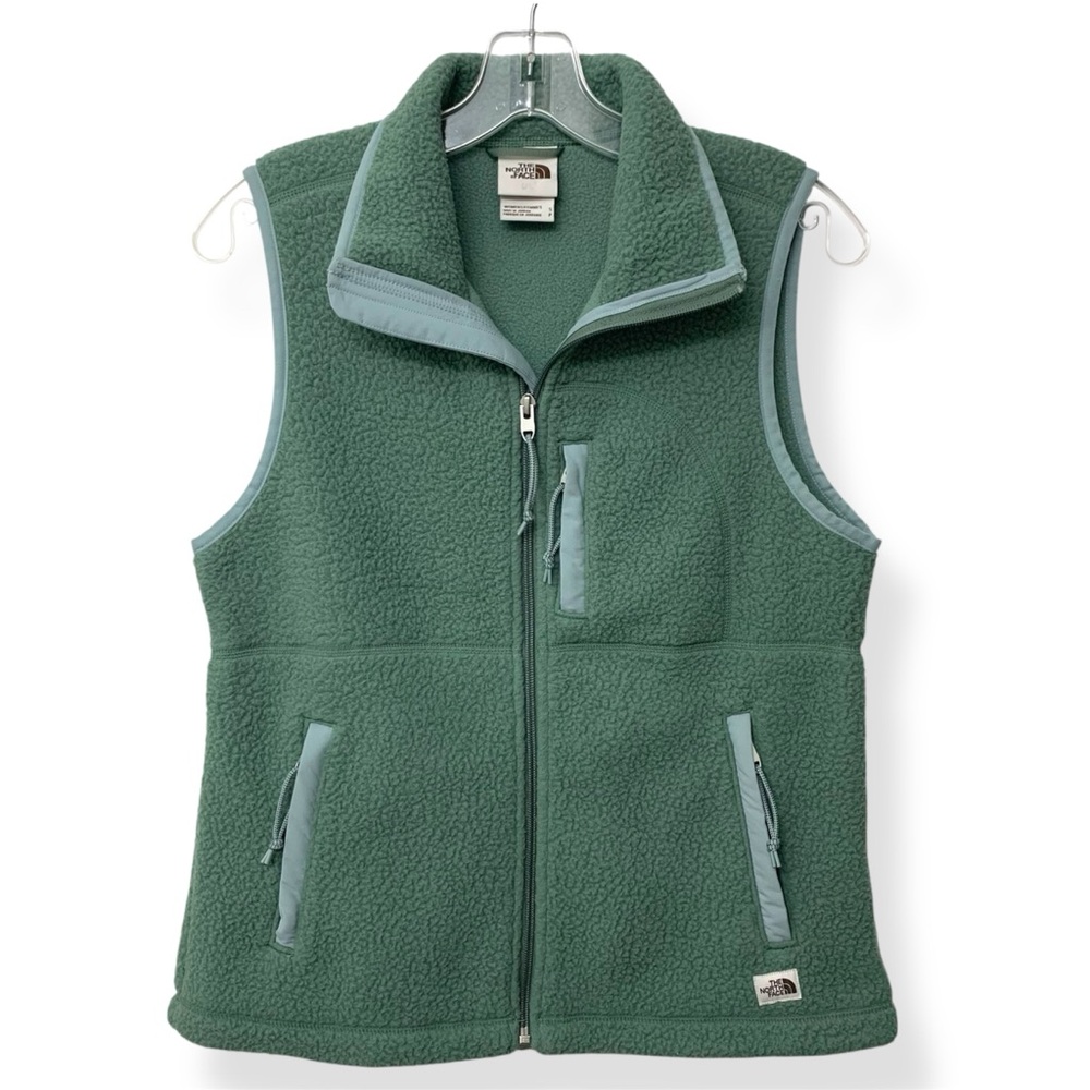 The North Face Women's Sage Cragmont Fleece Zip Up Vest Jacket size S - Picture 3 of 13